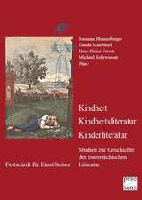 Kindheit · Kindheitsliteratur · Kinderliteratur