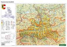 Desk pad DUO, school map Salzburg 1:400,000