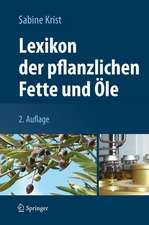 Lexikon der pflanzlichen Fette und Öle