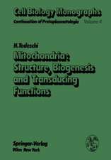 Mitochondria: Structure, Biogenesis and Transducing Functions