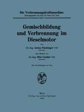 Gemischbildung und Verbrennung im Dieselmotor