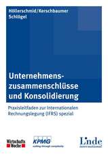 Unternehmenszusammenschlüsse und Konsolidierung