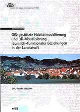 GIS-gestützte Habitatmodellierung und BD-Visualisierung