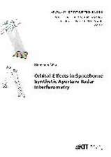 Orbital Effects in Spaceborne Synthetic Aperture Radar Interferometry