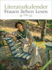 Literaturkalender Frauen lieben Lesen 2025