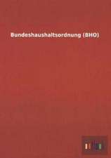 Bundeshaushaltsordnung (BHO)