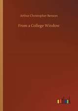 From a College Window