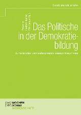 Das Politische in der Demokratiebildung