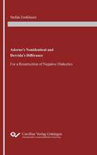 Adorno¿s Nonidentical and Derrida¿s Différance