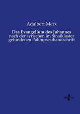 Das Evangelium des Johannes