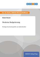 Moderne Budgetierung