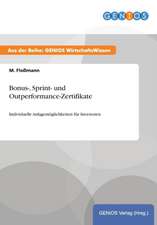 Bonus-, Sprint- und Outperformance-Zertifikate