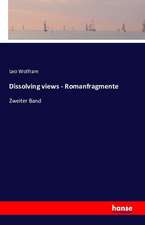 Dissolving views - Romanfragmente