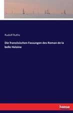 Die französischen Fassungen des Roman de la belle Helaine