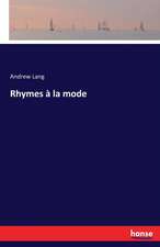 Rhymes à la mode