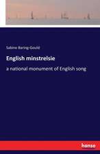 English minstrelsie