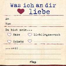 Was ich an dir liebe - Klebezettel