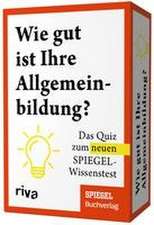 Wie gut ist Ihre Allgemeinbildung?