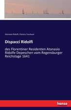 Dispacci Ridolfi