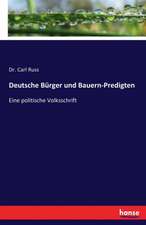 Deutsche Bürger und Bauern-Predigten