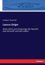 Lazarus Geiger