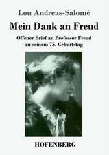 Mein Dank an Freud