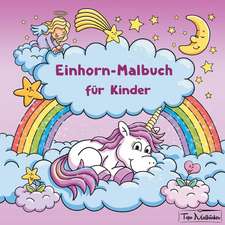 Einhorn-Malbuch für Kinder