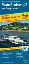 Main-Radweg 2, Würzburg - Mainz 1:50 000
