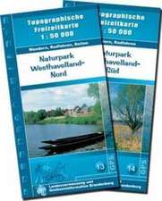 Naturpark Westhavelland Nord 1 : 50 000