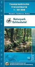 Naturpark Schlaubetal 1 : 50 000