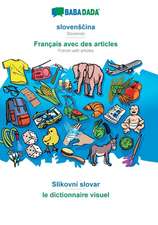 BABADADA, slovenScina - Français avec des articles, Slikovni slovar - Dictionnaire d'image