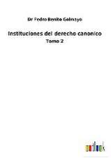 Instituciones del derecho canonico