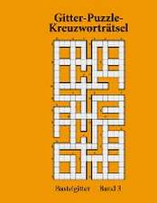 Gitter-Puzzle-Kreuzworträtsel