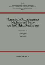 Numerische Prozeduren: Aus Nachlass und Lehre