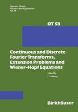 Continuous and Discrete Fourier Transforms, Extensions Problems and Wiener-Hopf Equations