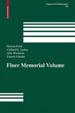 The Floer Memorial Volume