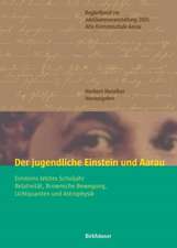 Der jugendliche Einstein und Aarau: Einsteins letztes Schuljahr - Relativität, Brownsche Bewegung, Lichtquanten und Astrophysik