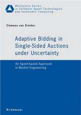 Adaptive Bidding in Single-Sided Auctions under Uncertainty: An Agent-based Approach in Market Engineering