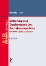 Sicherung und Durchsetzung von Betriebsratsrechten