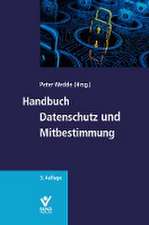 Handbuch Datenschutz und Mitbestimmung