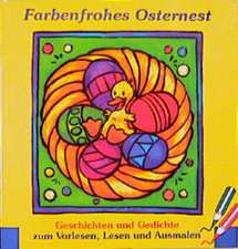 Farbenfrohes Osternest