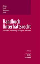 Handbuch Unterhaltsrecht