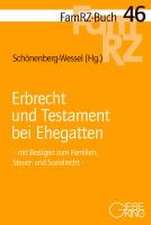 Erbrecht und Testament bei Ehegatten