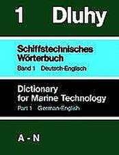 Schiffstechnisches Wörterbuch Dtsch - Engl. 2 Bände