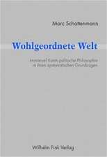 Wohlgeordnete Welt