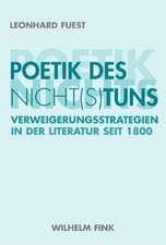 Poetik des Nicht(s)tuns