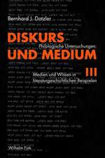 Diskurs und Medium III