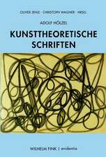 Kunsttheoretische Schriften