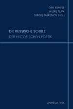 Die russische Schule der historischen Poetik