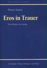 Eros in Mourning/Eros in Trauer